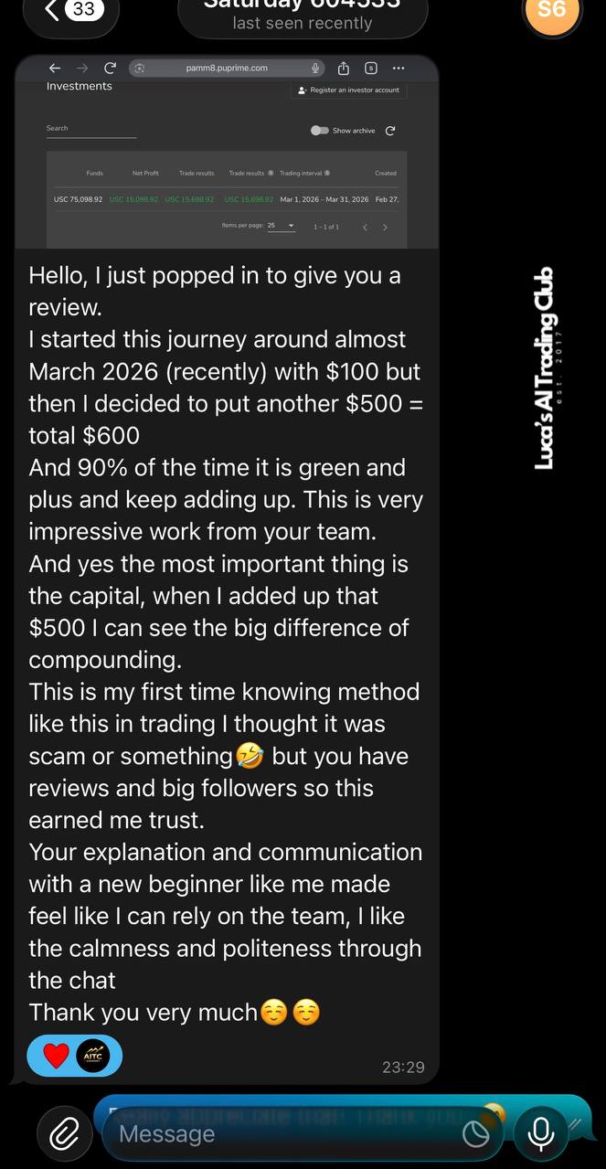 Beginner member review starting with $600 and 90% green trades