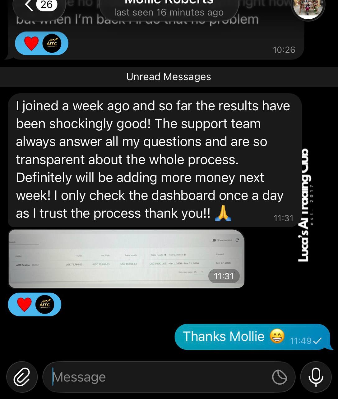 Member shockingly good results after one week